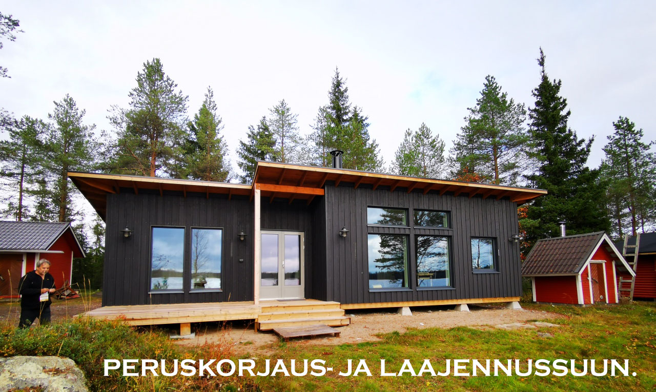 Korjausrakentaminen ja laajennukset